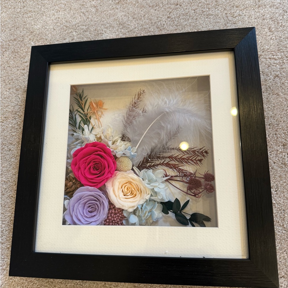 Preserved flower Wall Decor